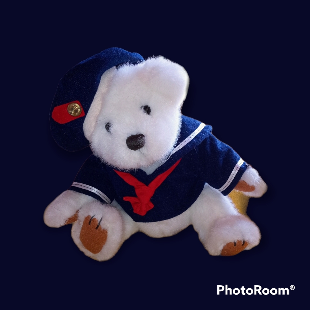 Brass Button Taylor Bear of Happiness